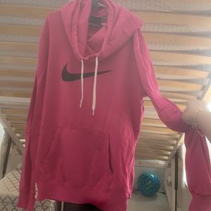 Pink hoodie